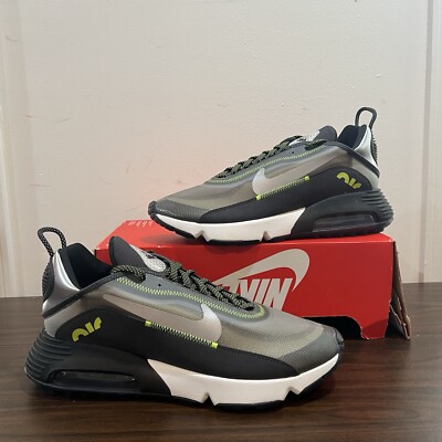 Nike Air Max 2090 SE Anthracite Grey 3M Volt Black White CW8336-001 Mens sz  14 | eBay