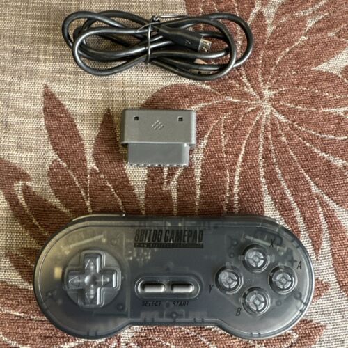 8BitDo SN30 2.4g Wireless Gamepad Controller + Receiver Nintendo SNES Famicom - Afbeelding 1 van 2