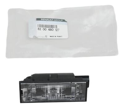 2 Eclairage Feu Plaque D'Immatriculation Pour Renault Clio Twingo = 8200480127