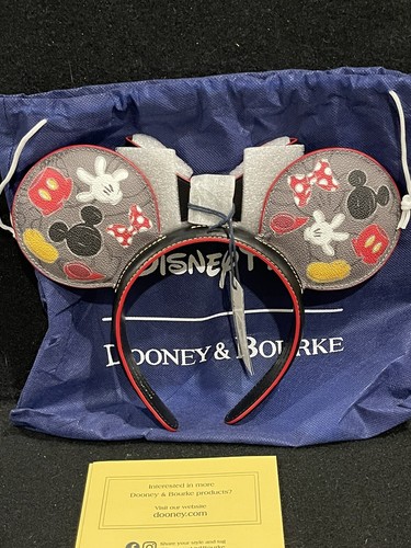 Disney Dooney And Bourke Mickey Pants Body Ears Headband New - Picture 5 of 5