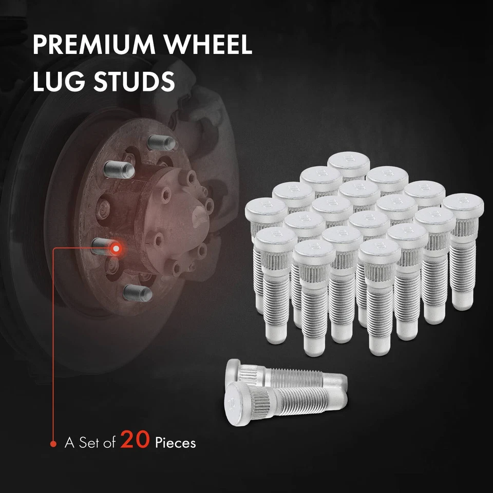 20x Tacos de rueda para Chevrolet Impala Malibu Cadillac ATS CT6 Buick Allure Regal Foto 3 de 4