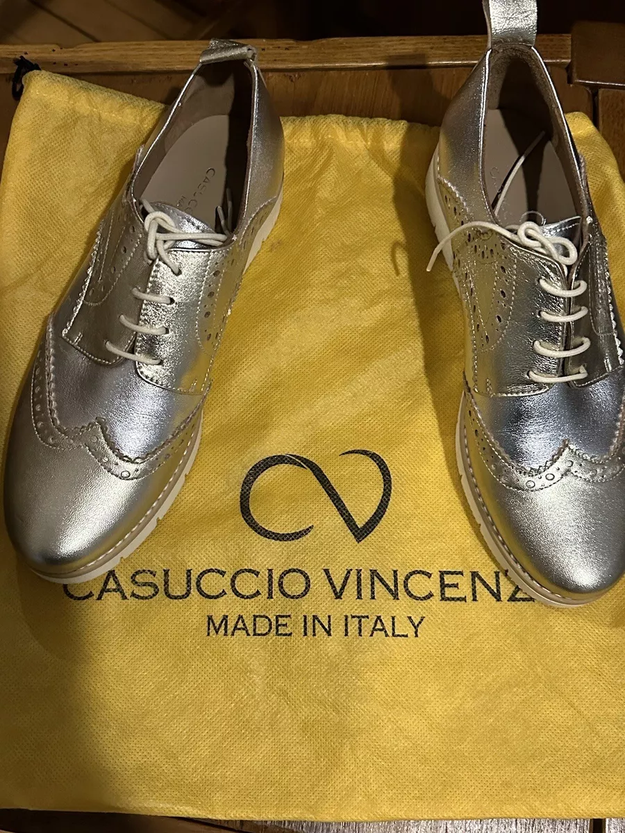 Metallic oxford shoes sale