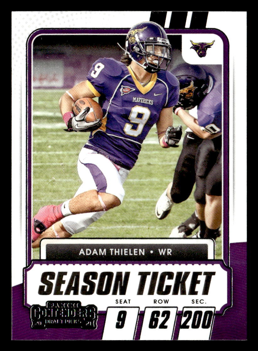 Adam Thielen 2021 Panini Contenders Draft Picks  Card #43 Minnesota State