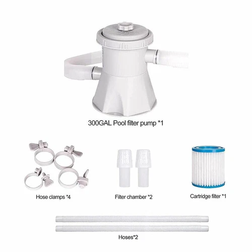 Filter Swimming Pool Water Pump Filter Electric Above Ground Inflatable Pools - Picture 3 of 12