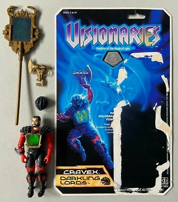 Casque CRAVEX VISIONARIES Hasbro 1987 – Figurine Vintage, Accessoire Collector !