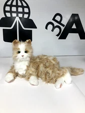 Joy For All - Playmate Pets Orange Tabby Cat - Animatronic Cat - READ AND WATCH