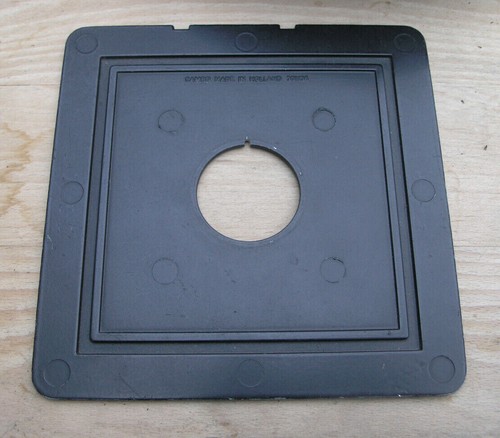 Cambo SC Holland Monorail flat metal lens board for copal 1 41.7mm hole 301136 - Picture 2 of 3