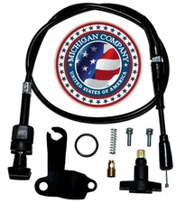 fits POLARIS SCRAMBLER 50 MANUAL CHOKE CABLE CONVERSION KIT SET 2001-2003