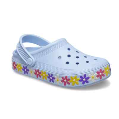 Kids' Crocs Off Court Daisy Clog, Style# 209061-4NS, Size J5, Color ...