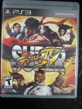 Super Street Fighter IV PS3 Playstation 3 Manual Included.