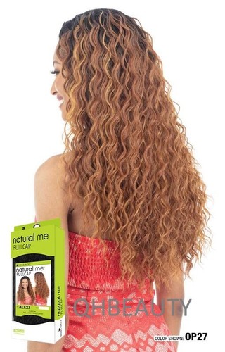 Shake N Go Natural Me Synthetic Long 26'' Deep Curl Full Cap Hair Wig - ALEXI - Picture 2 of 7