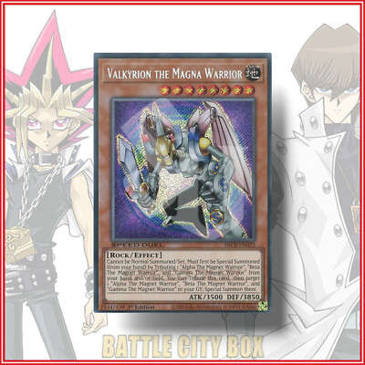 YuGiOh VALKYRION THE MAGNA WARRIOR | YUGI DECK | SECRET RARE | 1ST EDITION  