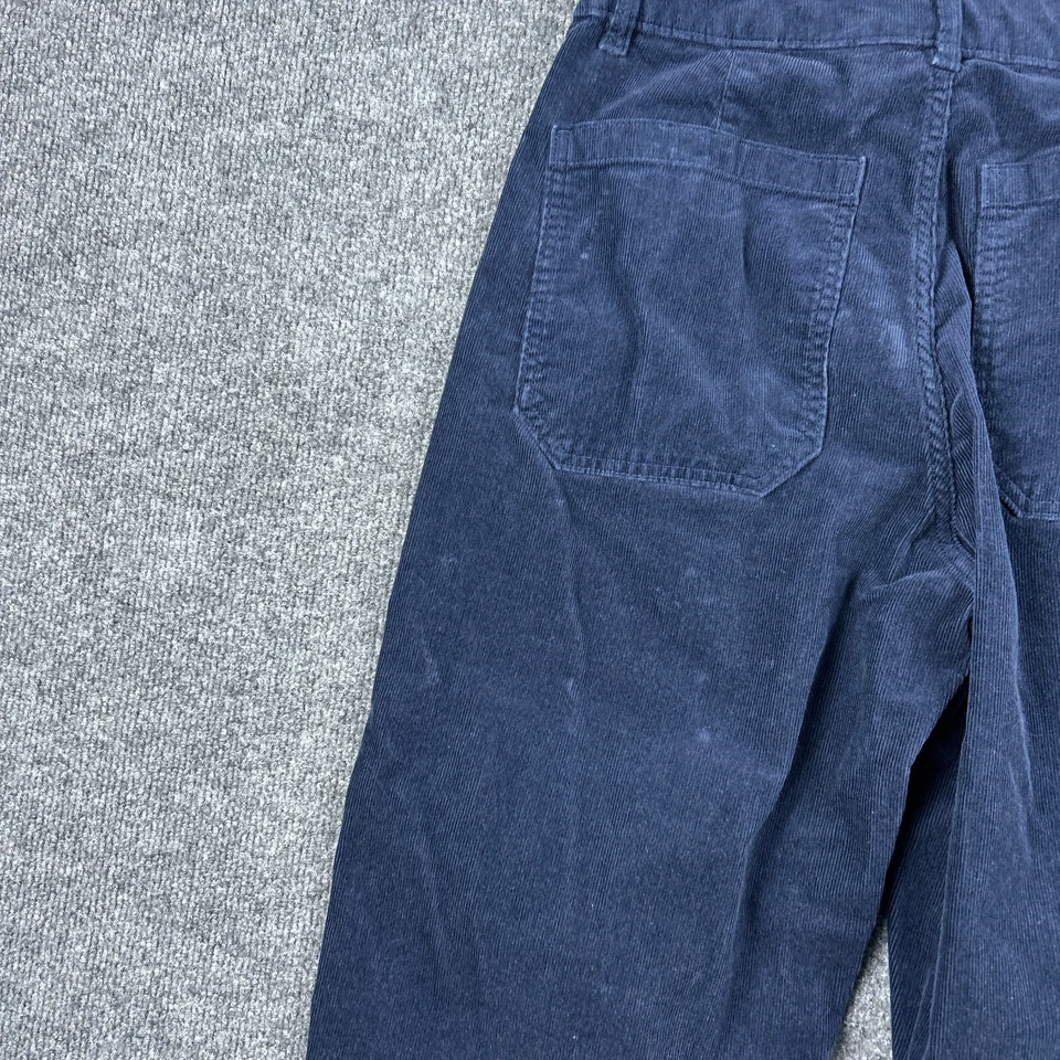 Everlane 裤子成人 8 码蓝色实用灯芯绒桶腿袋女式 — 第 3/4 张图片