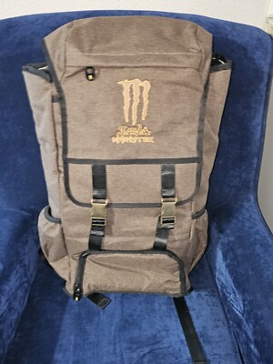 JAVA Monster Energy Premium Insulated Cooler Backpack W