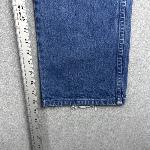 VTG Wrangler Jeans Mens 40x30 (38x29) Blue Cowboy Straight Work Western Rodeo - Bild 6 von 10