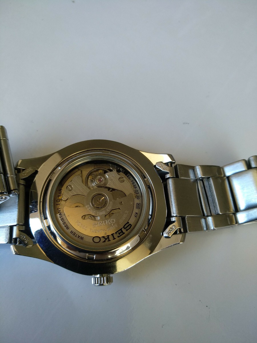 Seiko Automatic 7S36-03J0 5 Sports 23Jewels 42mm Men's