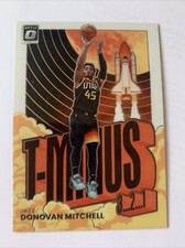2021 Panini Donruss Optic Donovan Mitchell T-Minus 3...2...1... #5 Basketball 
