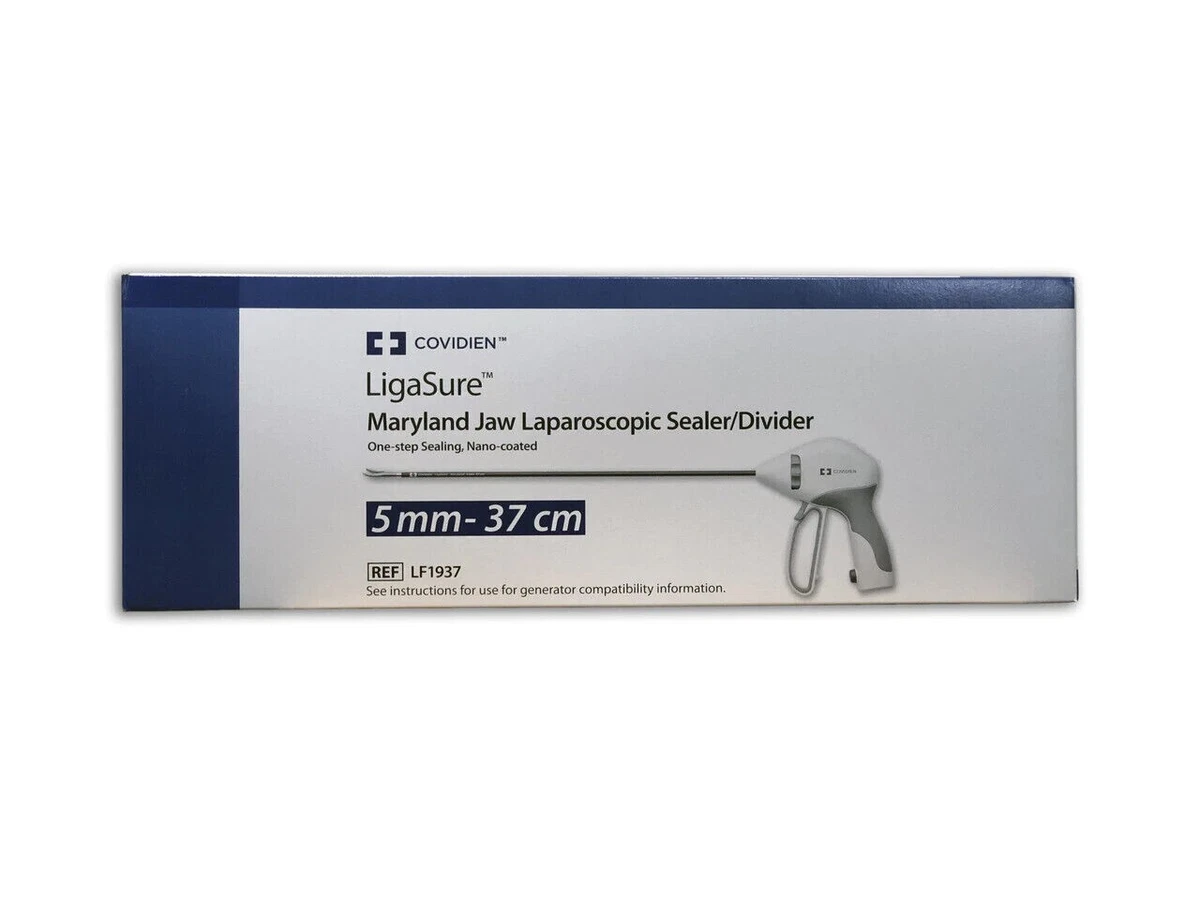 Covidien LF1937 Ligasure Maryland Jaw Sealer/Divider 37CM - New 
