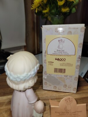 Precious Moments #529966 Ring Out the Good News with box | eBay