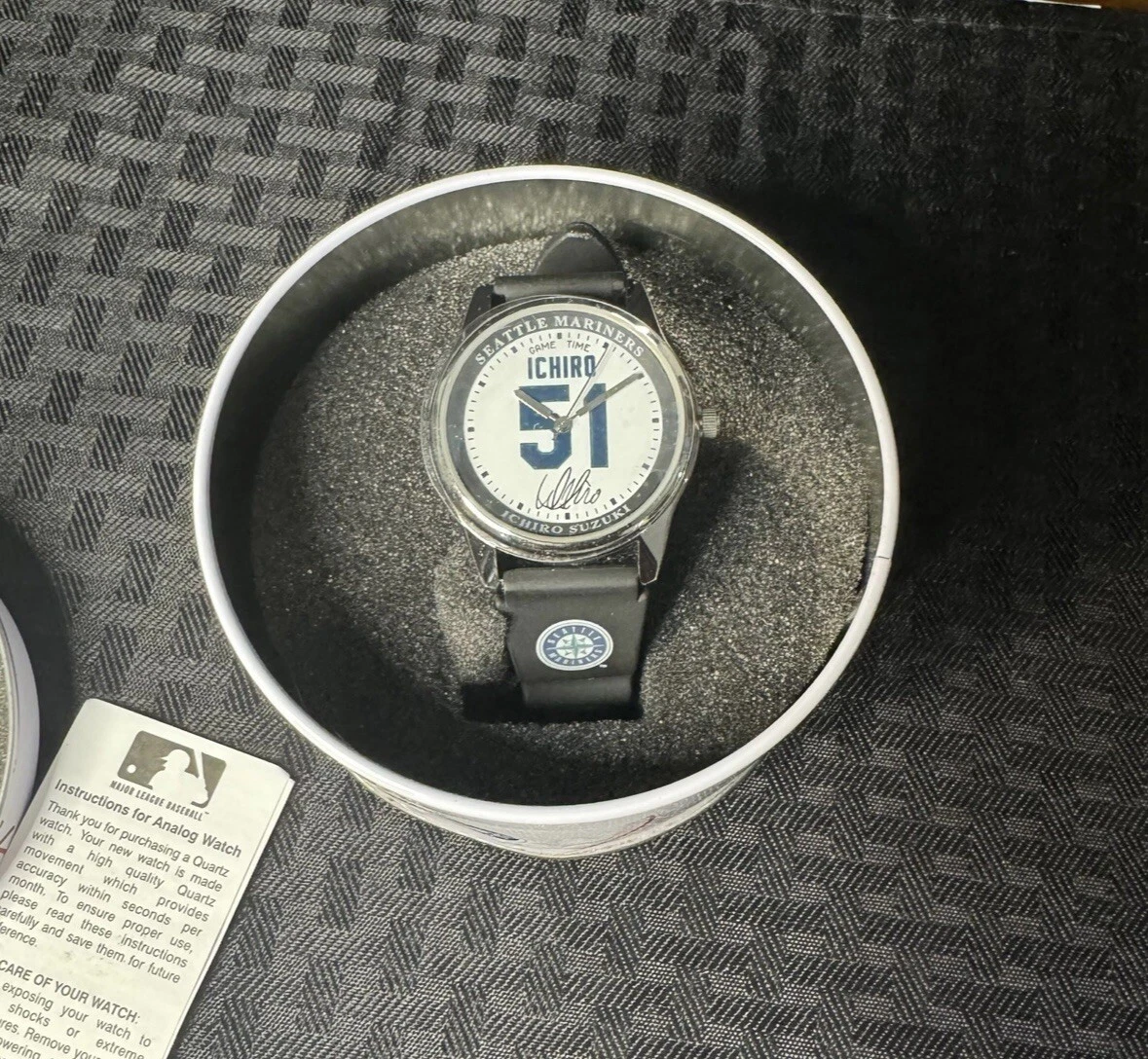 MAJOR LEAGUE BASEBALL WATCH イチロー Ichiro Suzuki MLB Watches for sale | eBay