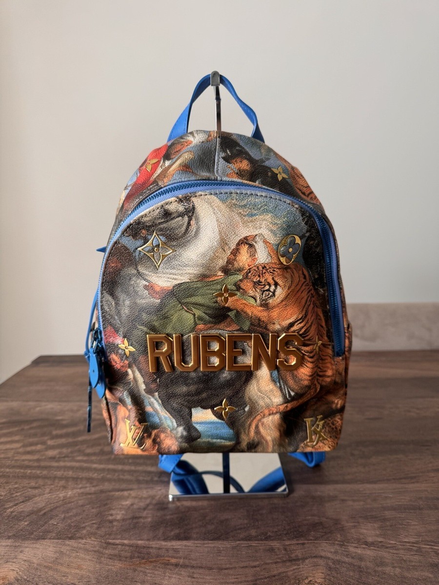 【LOUIS VUITTON】超美品 マスターズ ルーベンス パームスプリングス LOUIS VUITTON Masters Collection Rubens Palm Springs Backpack PM