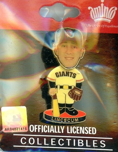 SF Giants Tim Lincecum Pin Choice Pins No-Hitter CY Young All-Star Game Timmy - Picture 7 of 17