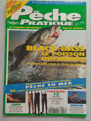 Revue Pêche Pratique N°11 – Février 1994 – Black-Bass, Mouche, Pêche Au Coup