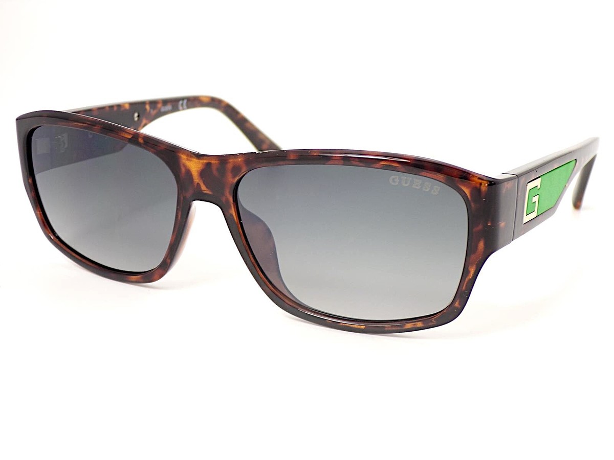 Guess Gradient Brown Sunglasses Guess Sunglass Mens Gold Metal Aviator, Brown Gradient Lens  main image 2
