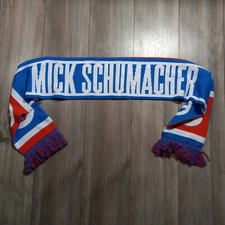 Ruffneck Acrylic Scarf Mick Schumacher Nikita Mazepen