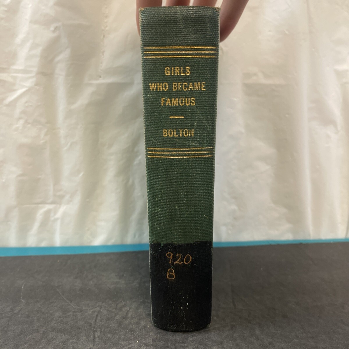 1886 Sarah Bolton Girls Who Became Famous Hardcover | eBay