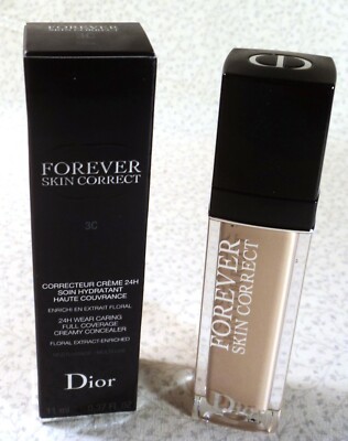 Christian Dior Forever Skin Correct Concealer - 3C Cool - 0.37 oz. - Boxed