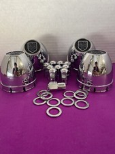 4new C-70 Caps For 5 Lug Cl Auto Drag Lites Wheel W20 34 Shank Lug Nuts