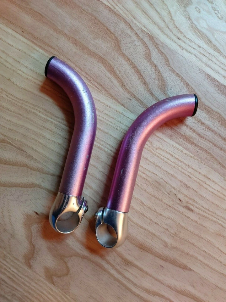 3T ? Spinaci Bullhorns Lila purple 160mm 6,3 inch - Bild 2 von 2