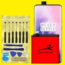 Deep Stretch 4920mAh Excellent Battery Tools f T-Mobile OnePlus 7 Pro cellPhone