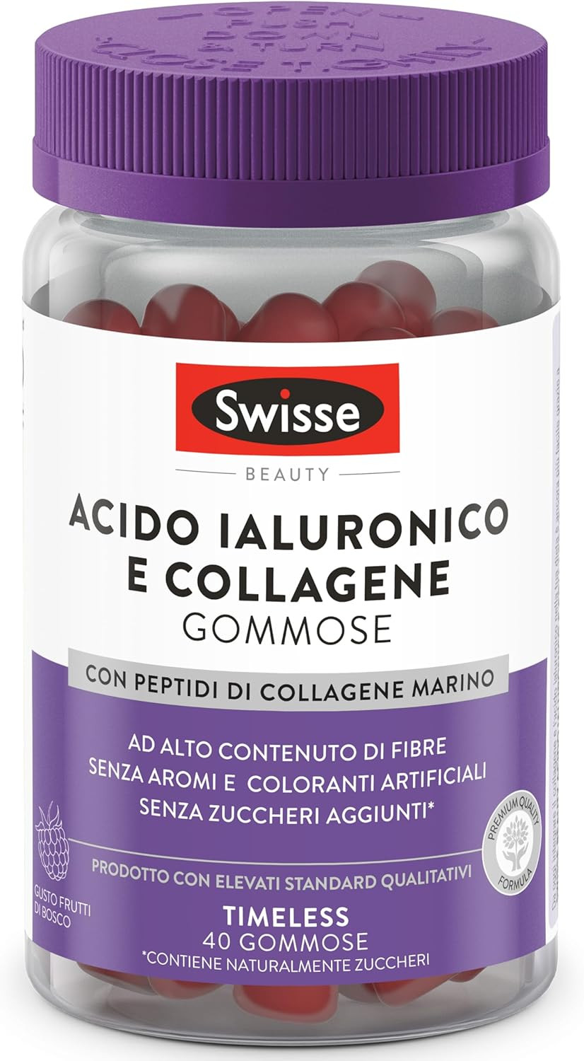 - Pastiglie Gommose Con Peptidi Di Collagene Marino, Integratore Collagene E Aci