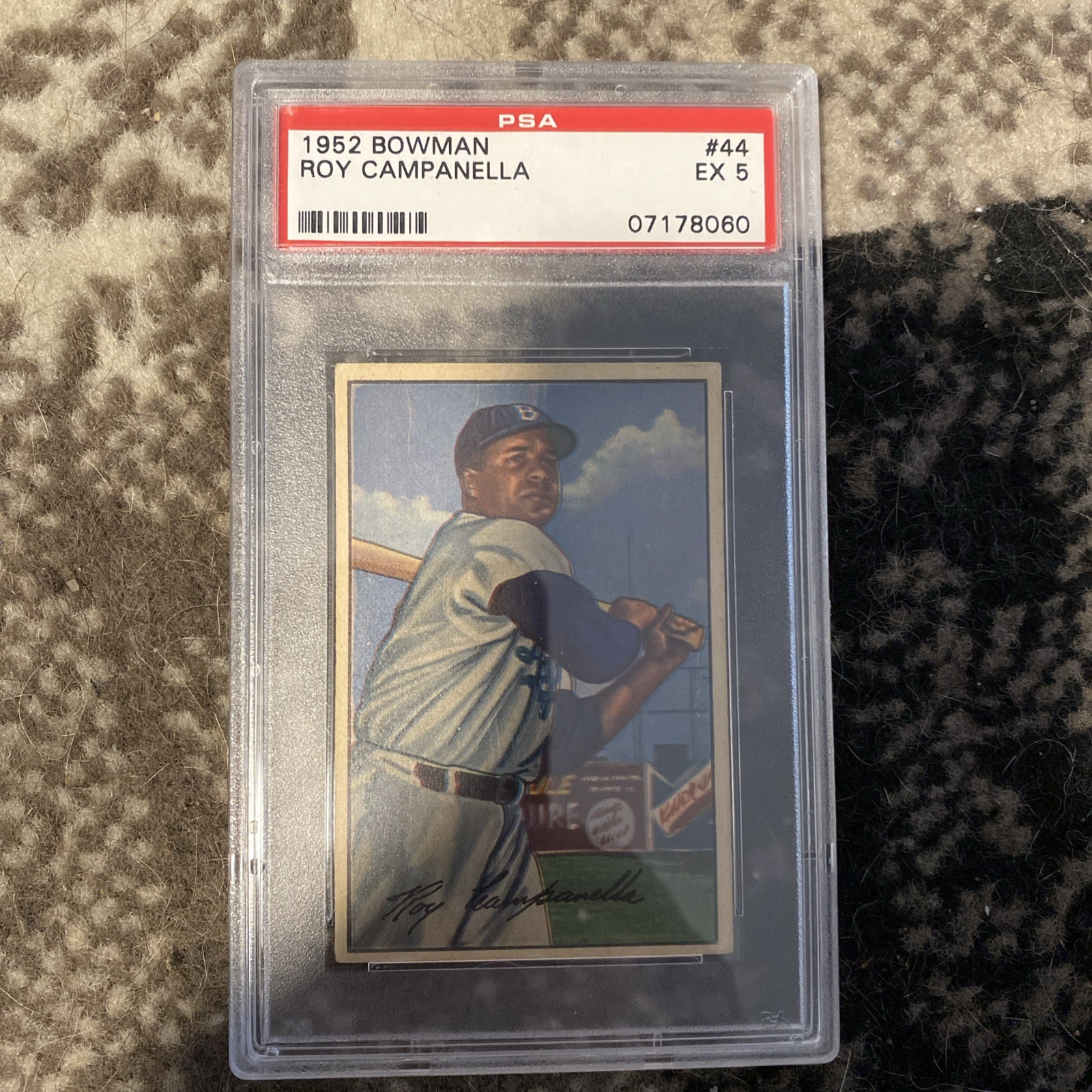 1952 Bowman Roy Campanella 44 PSA 5