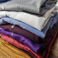 Multicolor Solid Regular Size Dress Shirts for Men for sale | eBay