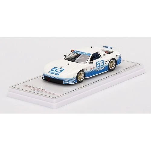 1:43 TRUESCALE Mazda Rx-7 Gto #63 3Rd Place Imsa Topeka 2H 1990 TSM430654 - Immagine 2 di 2