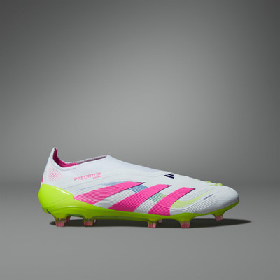 Adidas Predator Elite LL FG Cloud White/Lucid Pink/Lucid Lemon (ID3876) Fußball