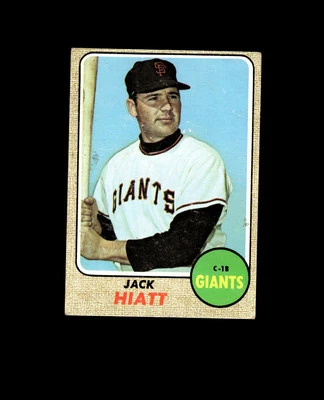 1968 Topps 419 Jack Hiatt VG #D1,421421 - Image 1 of 2
