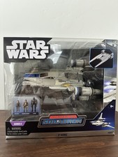 Jazwares Star Wars Micro Galaxy Squadron U-Wing Starfighter  w  Micro Figures