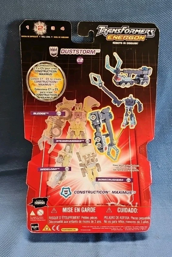 Hasbro Duststorm Transformers Energon Robots In Disguise Action Figure NEW! - Image 2 of 2