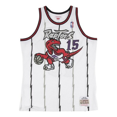 Vince Carter #15 Toronto Raptors 98-99 NBA Mitchell & Ness Swingman Trikot Weiß-