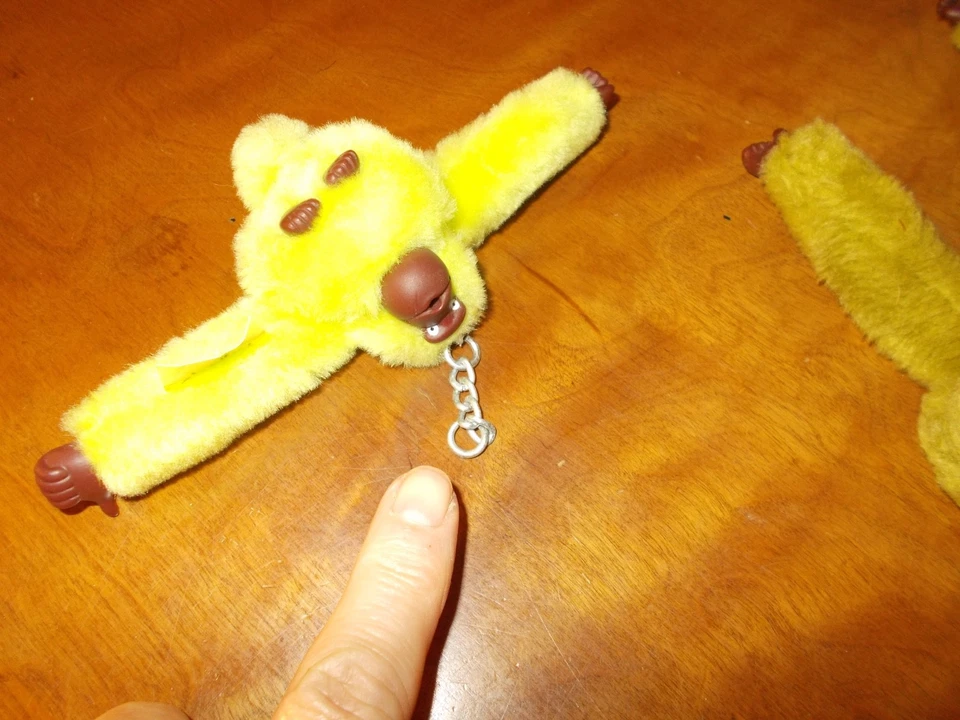 Juego de 5 llaveros de felpa multicolor Kipling Monkey Foto 4 de 4