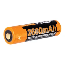 Fenix Flashlight ARB-L18-2600 mAh 3.6V Rechargeable 18650 Battery, Noir Color