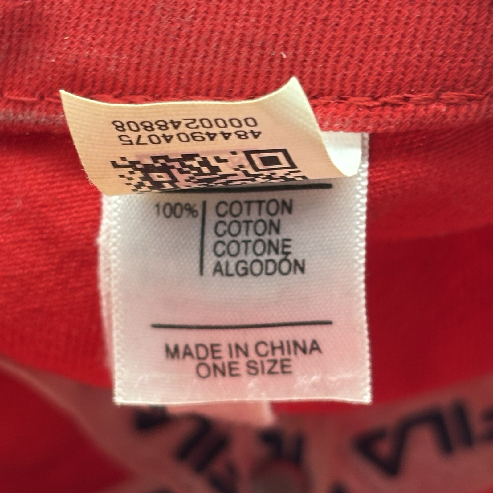 FILA Red Baseball Hat Adjustable Strapback One Si… - image 7