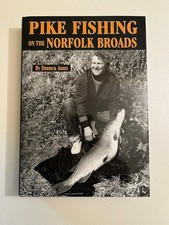 Pike Fishing on the Norfolk Broads by Derrick Amies. Hardback. Like new,unread.