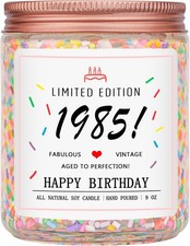 Homsolver 40th Birthday Gifts for Women Ideas, Happy 1985 Birthday... 