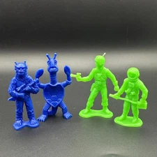 Vintage Tim Mee Toys Galaxy Laser Team Figures Mixed Lot