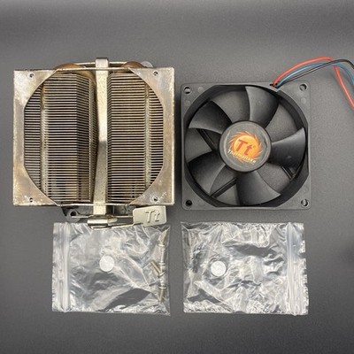 Thermaltake Silent Tower CPU Cooler Heatsink & 92mm Fan Bundle - Untested As-Is